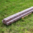 Újrahasznosított Barna kerítés oszlop 6x6x250cm (hegyezetlen)
