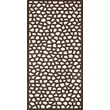 Mozaik térelválasztó barna színben