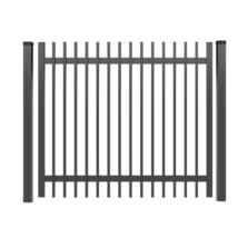 Pálcás kerítés egyszárnyú kapu PP01 (N) 150 cm-től