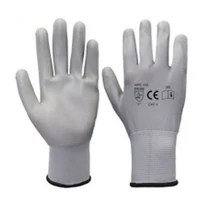 PU tenyérmártott szerelőkesztyű szürke 11