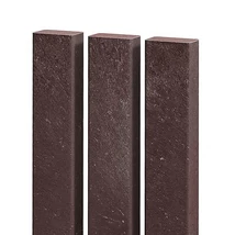 Műanyag kerítésléc Barna - 120 cm, 50x30 mm