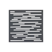 NAUTIC PANEL dekoratív panel, vonal mintázattal - Antracit