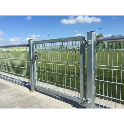 Egyszárnyú bejárati kapu ECO HORGANYZOTT/200cmx100cm/táblás betéttel
