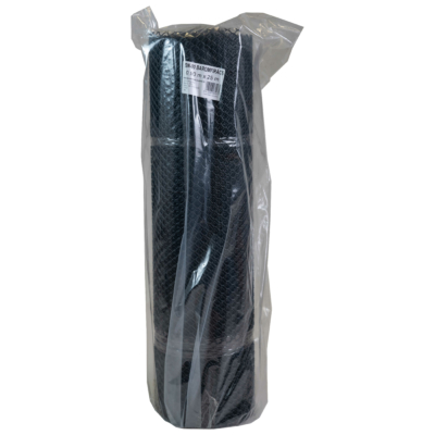 AVIMESH fekete műanyag baromfirács - 0,9 x 25m