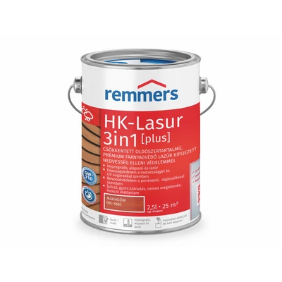 Remmers HK-Lasur 3in1 Plus Mahagóni 2,5 l