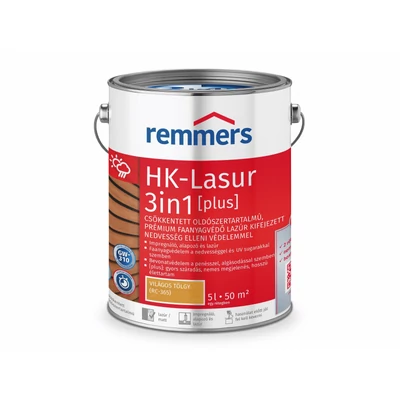 Remmers HK-Lasur 3in1 Plus Világos tölgy 5 l