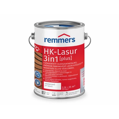 Remmers HK-Lasur 3in1 Plus Vörösfenyő 2,5 l