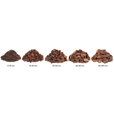 Fenyőkéreg Pínia / dekoratív/ 40-60 mm 70 l