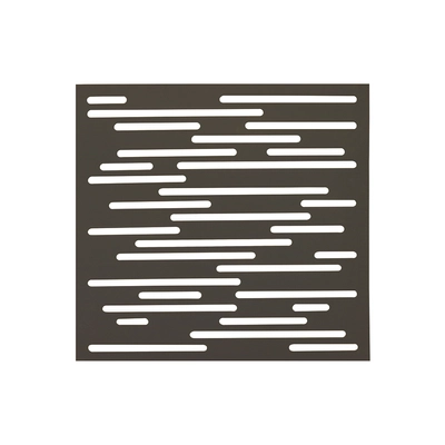 NAUTIC PANEL dekoratív panel, vonal mintázattal - Rozsdabarna